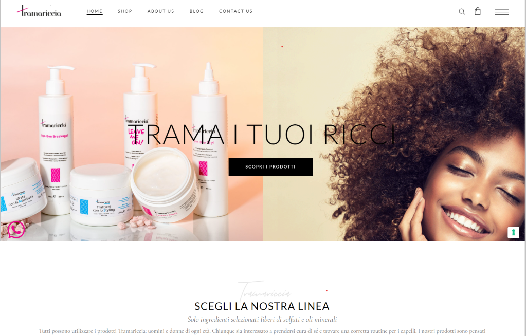 Trama riccia - mana web design