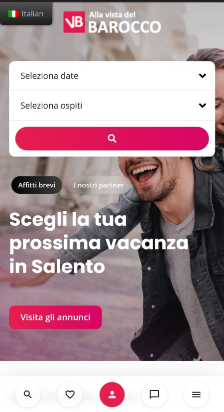 Alla vista del barocco - mana web design