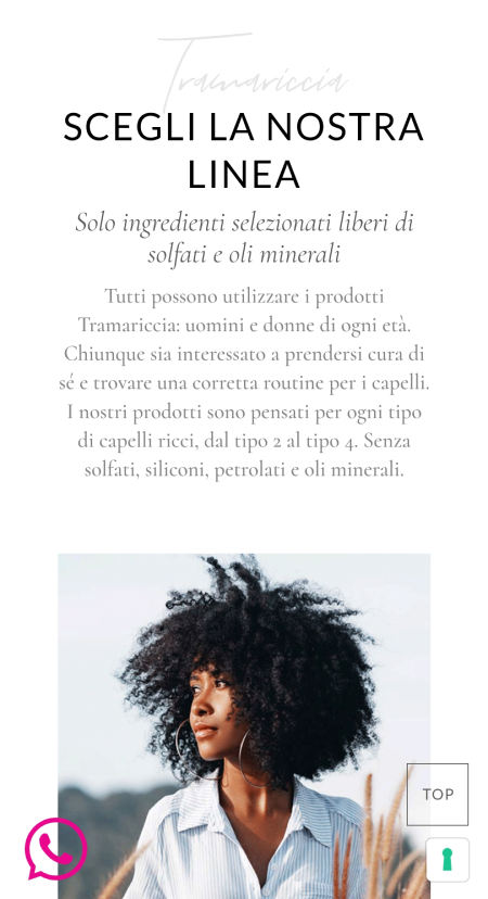Trama riccia - mana web design