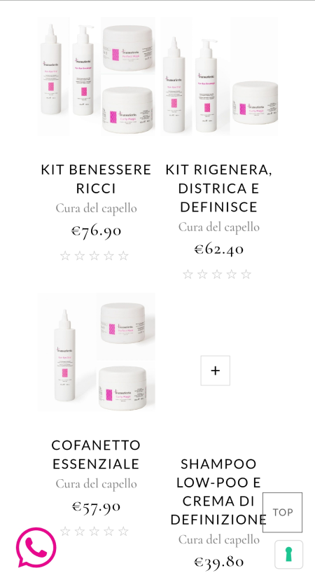 Trama riccia - mana web design