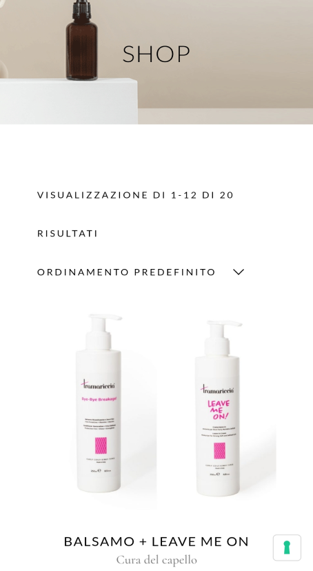 Trama riccia - mana web design