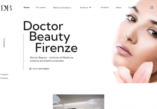 Mana web design - Doctor Beauty firenze